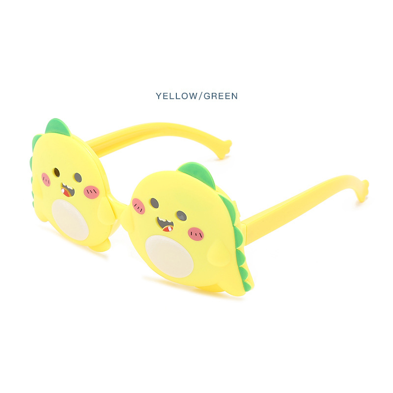 Summer new crocodile baby cartoon style children's sunglasses UV sunglasses cute sunshade glasses