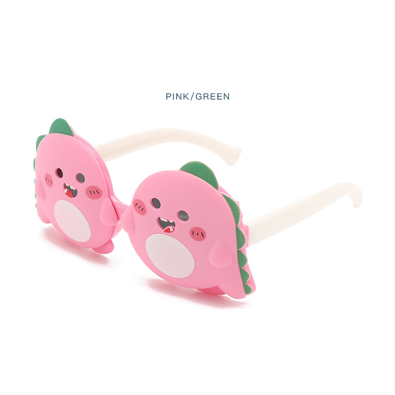 Summer new crocodile baby cartoon style children's sunglasses UV sunglasses cute sunshade glasses