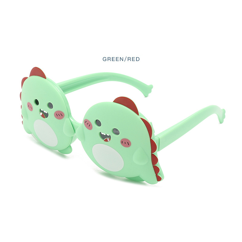 Summer new crocodile baby cartoon style children's sunglasses UV sunglasses cute sunshade glasses