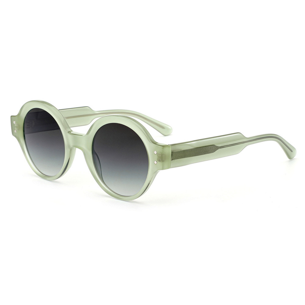 G2053 OEM New Arrival High Quality Hot Sale Acetate Frame Fashion Sunglasses PC lens UV400