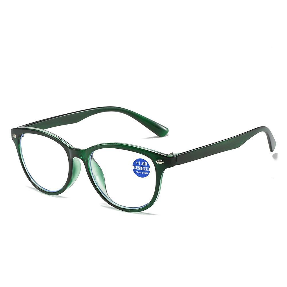 Reading Glasses Wholesale HD Anti-Blue Light Retro Rice Nail Reading Glasses for Men and Women The Elderly Farsightedness