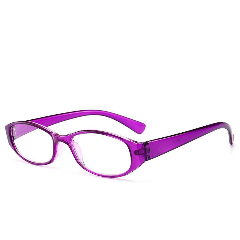 The Factory Directly Supplies Ultra-Light PC Plastic Frame Reading Glasses Running HD Resin Presbyopia Glasses