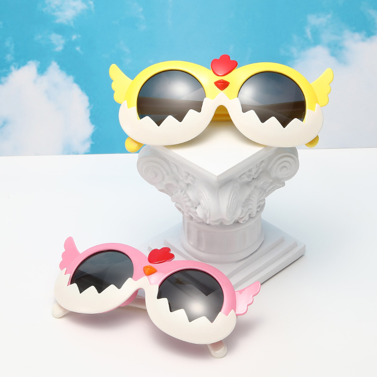 Fashion children's silicone environmentally friendly polarized sunglasses Girls sunglasses UV protection cute cartoon boy