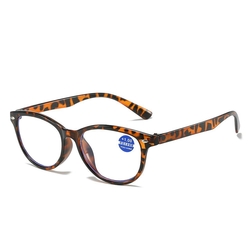 Reading Glasses Wholesale HD Anti-Blue Light Retro Rice Nail Reading Glasses for Men and Women The Elderly Farsightedness