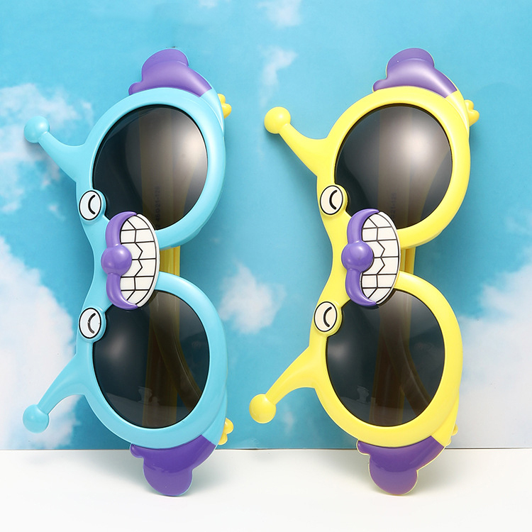 Children's sunglasses Polarized cartoon anime style sunglasses for boys and girls UV protection cute baby girl glasses