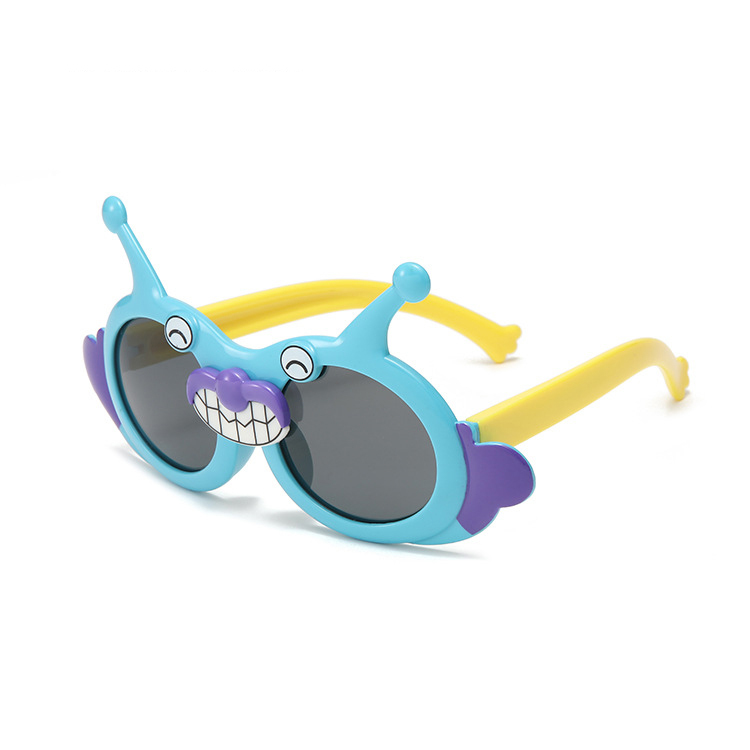Children's sunglasses Polarized cartoon anime style sunglasses for boys and girls UV protection cute baby girl glasses