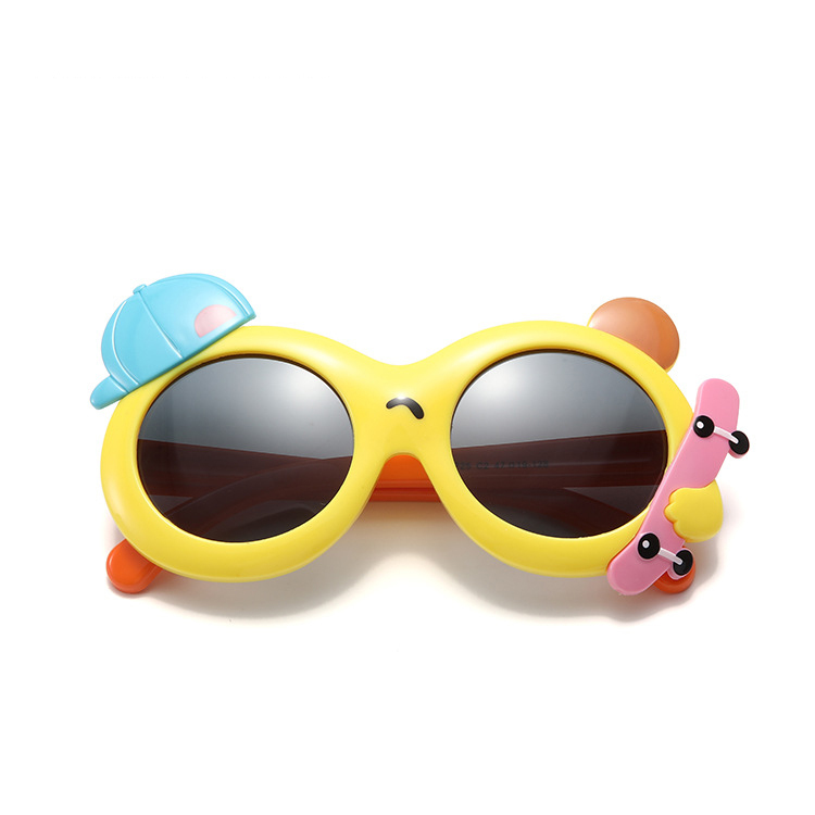 Children's polarized sunglasses Cartoon anime style sunglasses for girls UV protection cute baby shade glasses for boys