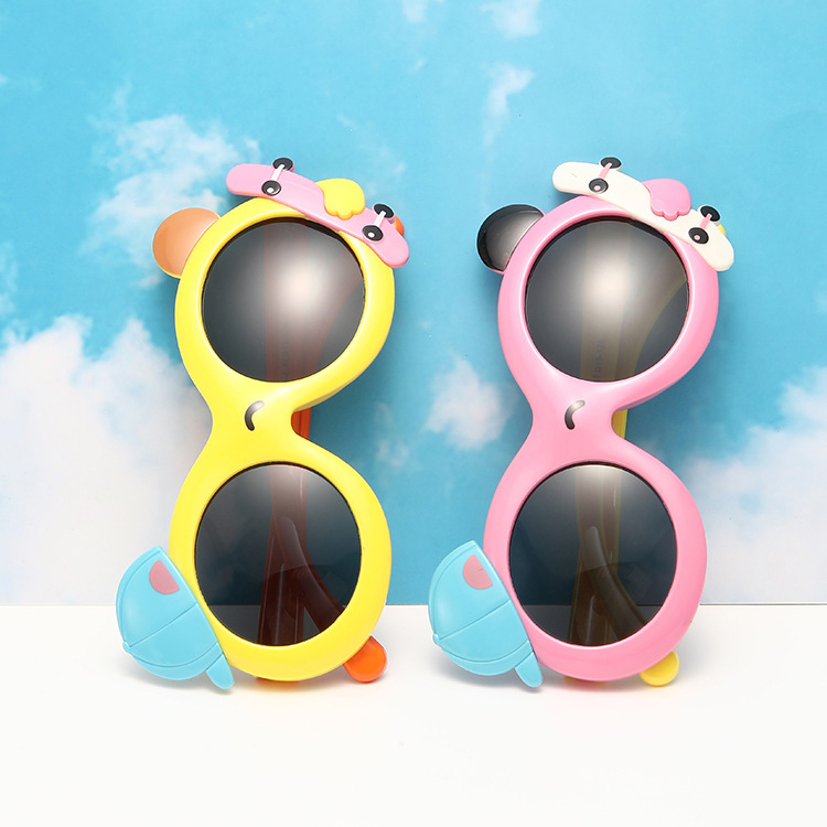 Children's polarized sunglasses Cartoon anime style sunglasses for girls UV protection cute baby shade glasses for boys