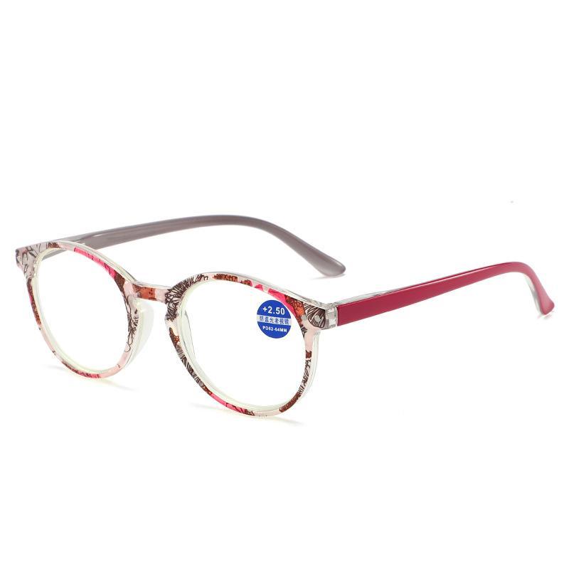 PC Anti-Blue Reading Glasses for Men and Women HD Reading Glasses Wholesale Comfortable Elderly Mirror Spring Leg