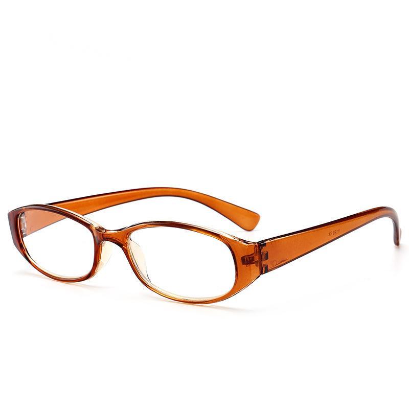 The Factory Directly Supplies Ultra-Light PC Plastic Frame Reading Glasses Running HD Resin Presbyopia Glasses
