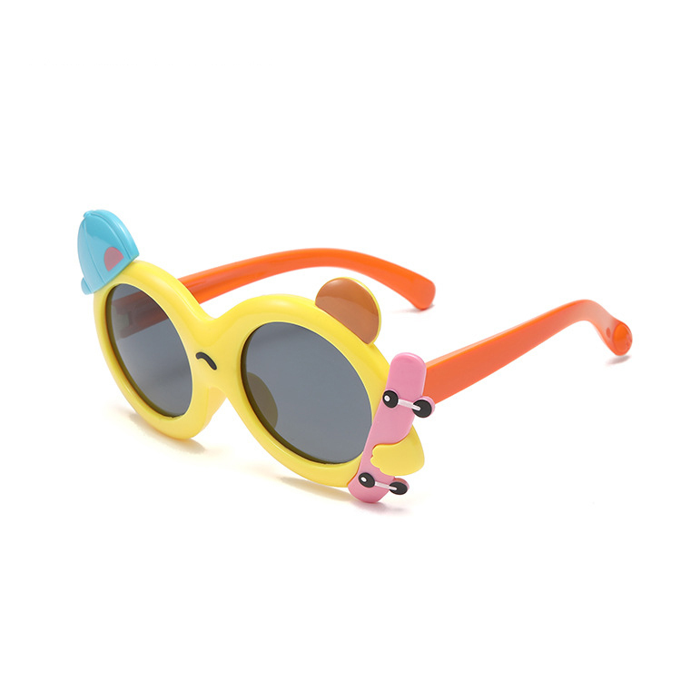 Children's polarized sunglasses Cartoon anime style sunglasses for girls UV protection cute baby shade glasses for boys