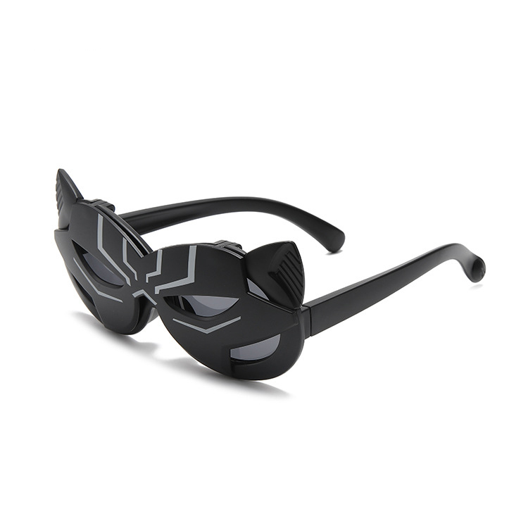 Fashion personality masked Catwoman sunglasses UV protection boys polarized sunglasses boys baby sunglasses silicone