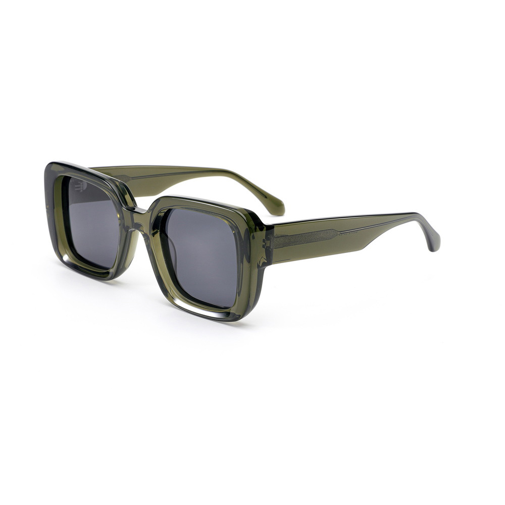 2024 luxury fashion custom high quality sunglasses fashion square sunglasses luxury acetate sunglasses