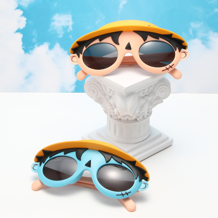Children's sunglasses UV protective sunglasses DORA A dream boy cartoon Big male baby fashion sunglasses