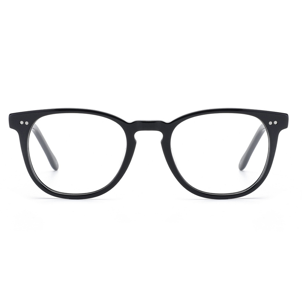 2023 New Classic Handmade Vintage Round Acetate Optical Frame Custom Oem Eyeglasses Frames for Men Women