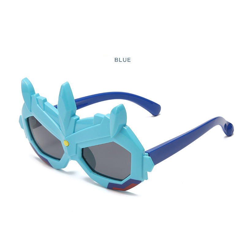 New children's fashion cartoon sunglasses boy anti-ultraviolet Ultraman sunglasses cartoon glasses wholesale