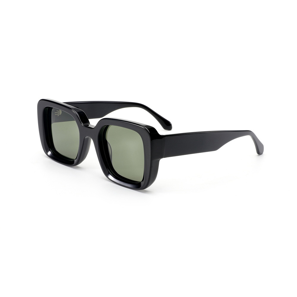 2024 luxury fashion custom high quality sunglasses fashion square sunglasses luxury acetate sunglasses