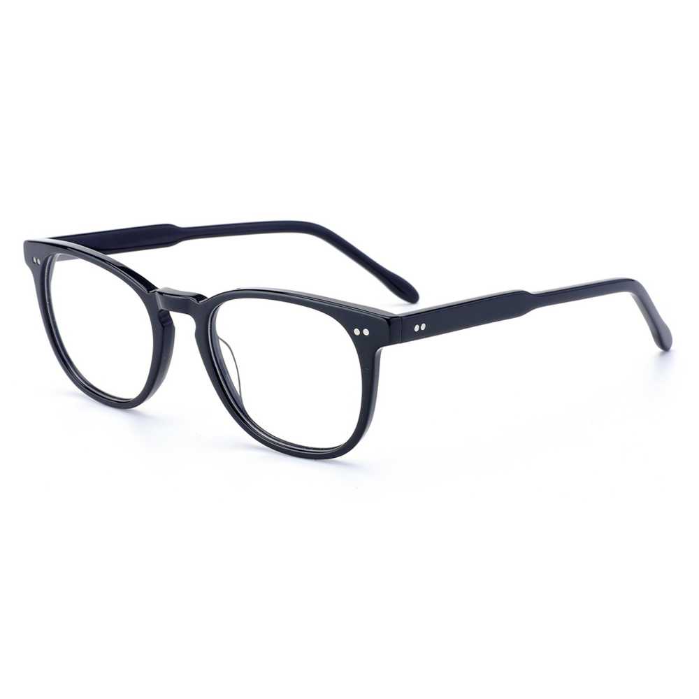2023 New Classic Handmade Vintage Round Acetate Optical Frame Custom Oem Eyeglasses Frames for Men Women
