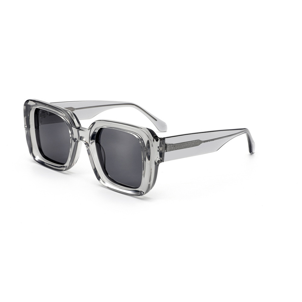 2024 luxury fashion custom high quality sunglasses fashion square sunglasses luxury acetate sunglasses