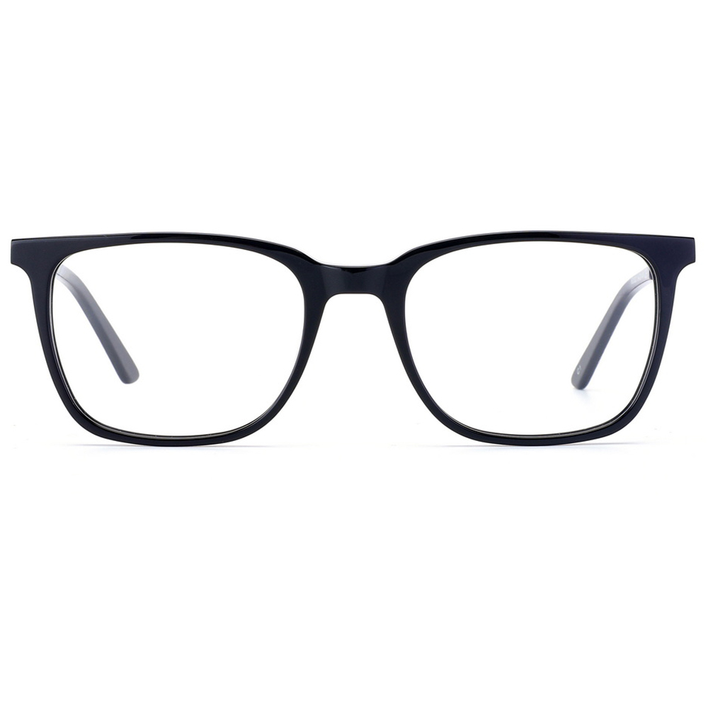 2024  Handmade High Quality Acetate Frame Male and Female Square Frame Factory Stock Women Luxury Brand Prescription Eyewear