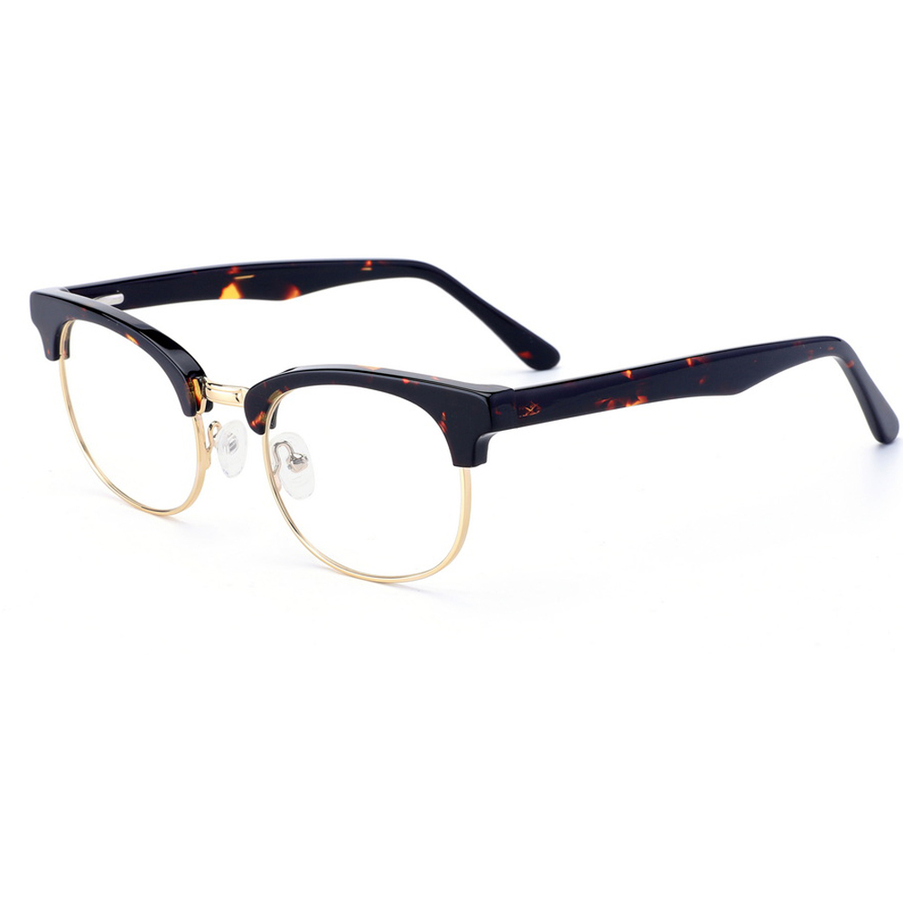 designer eyewear metal acetate optical frame eyeglass optic stock clearance acetate optical glasses frame