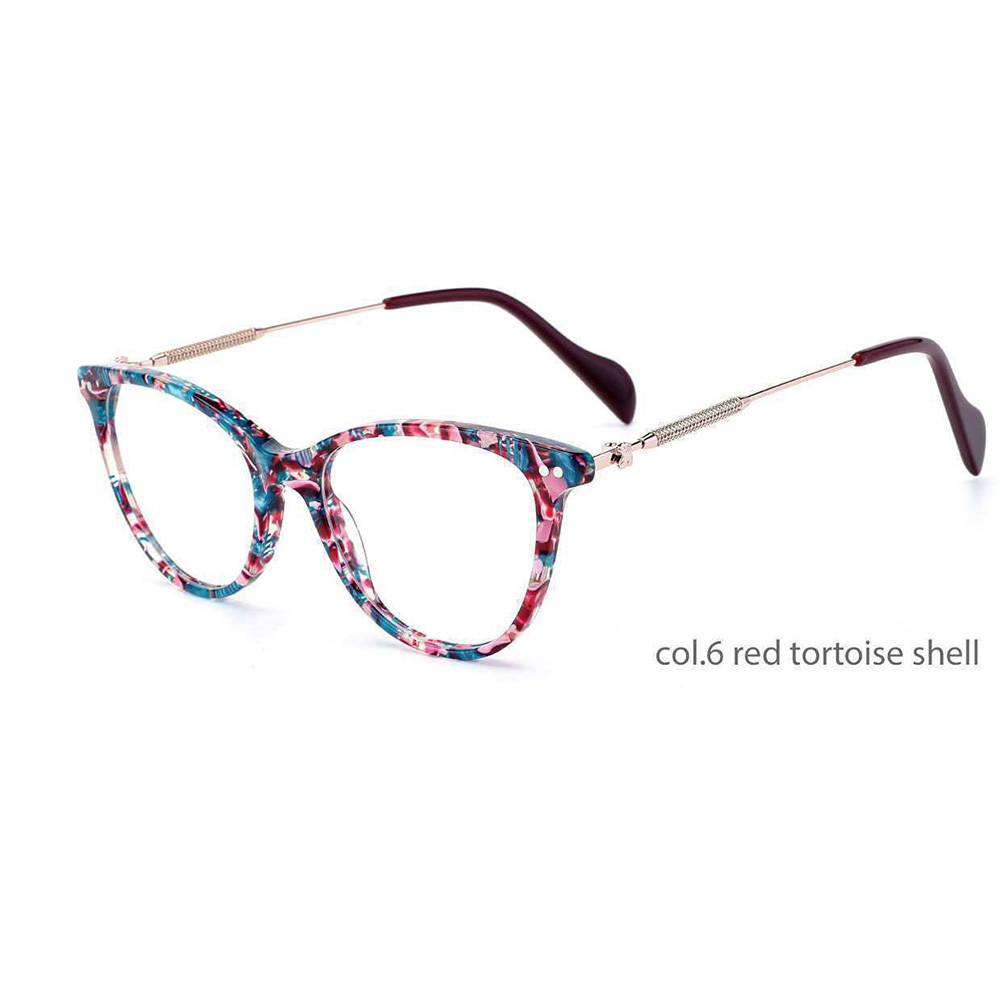 OEM stylish cateye glasses acetate frames for fashionable style of optical glasses unisex glasses at affordable price