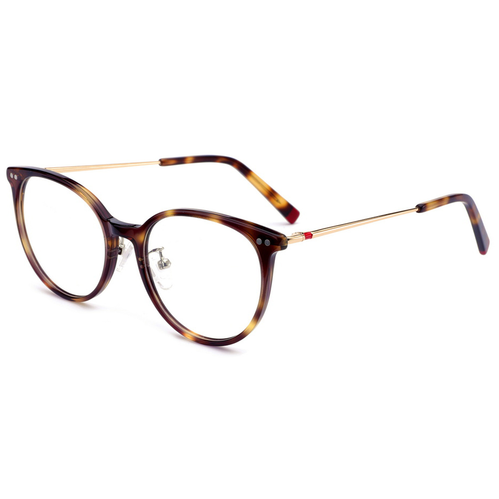 Top Quality acetate cat eye style spectacles frame eyeglasses clear optical frames brand designer female and males