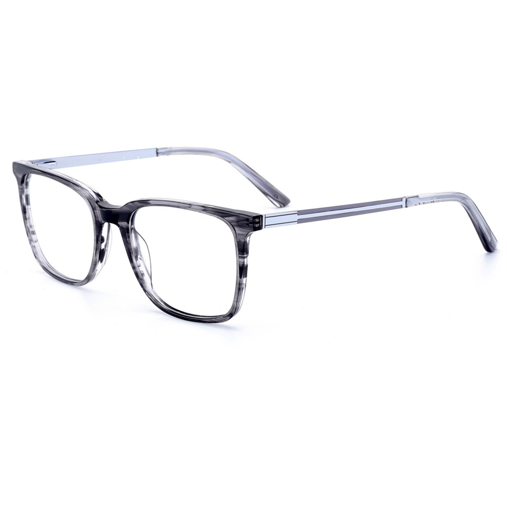 2024  Handmade High Quality Acetate Frame Male and Female Square Frame Factory Stock Women Luxury Brand Prescription Eyewear