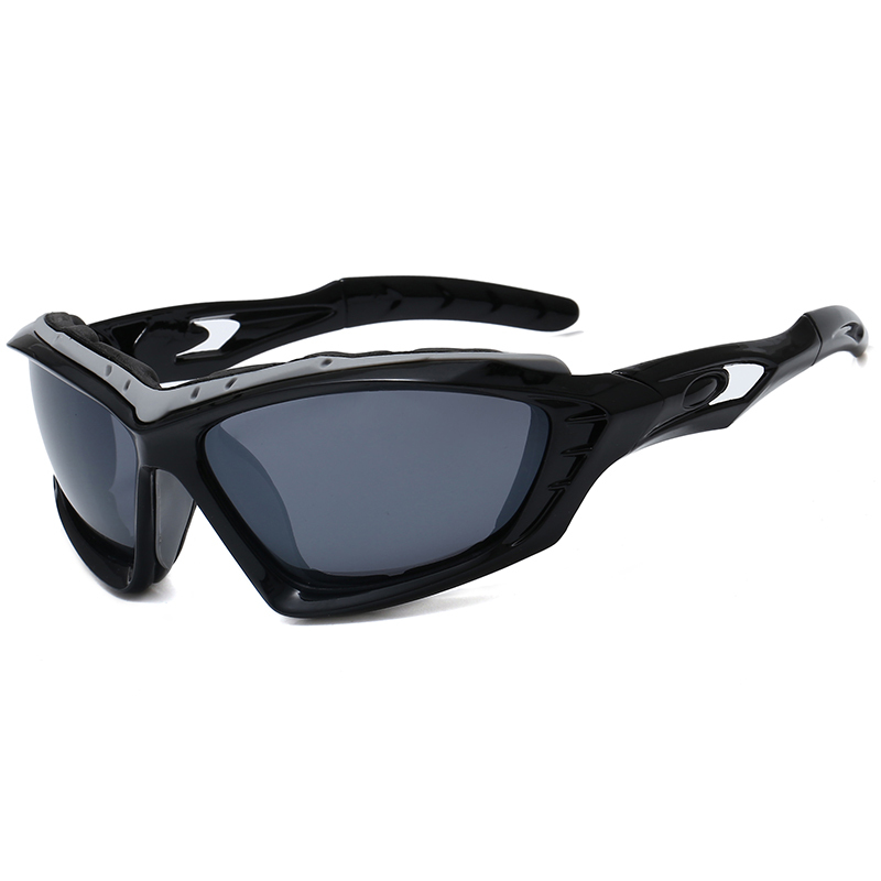 Custom Or Standard Low Price 2023 Wrap Plastic Mirror Sport Sunglasses For Fish