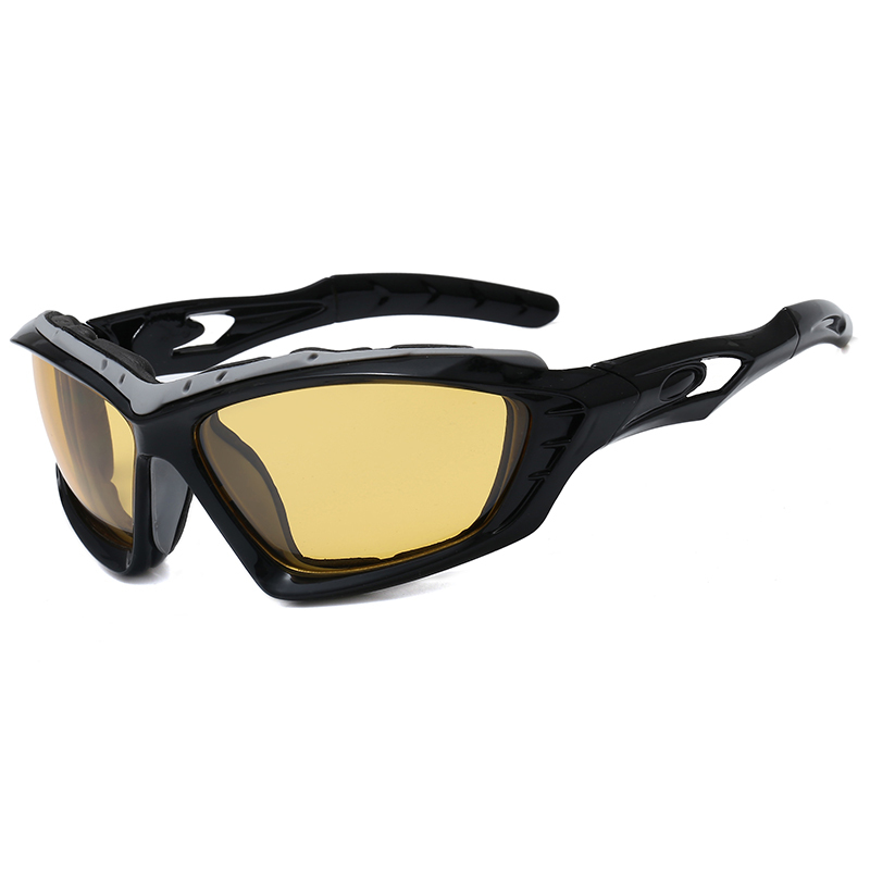 Custom Or Standard Low Price 2023 Wrap Plastic Mirror Sport Sunglasses For Fish