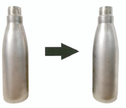 insulated bottle shaping