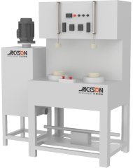 Double Stations Sand Blasting Machine