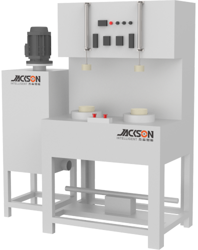 Double Stations Sand Blasting Machine