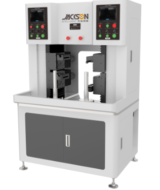 Double Stations Servo Mouth & Bottom Trimming Machine