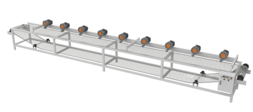 Glass Cooling Conveyor