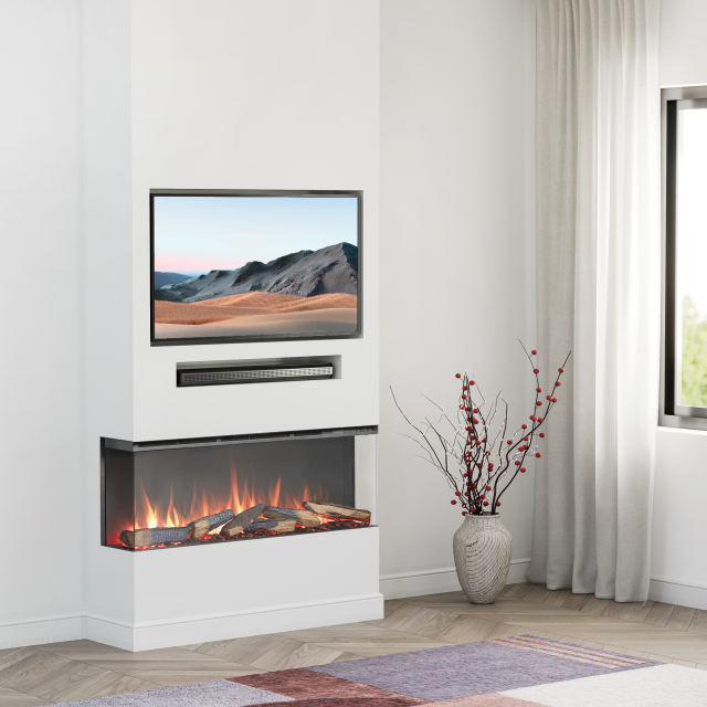 Knighton 43'' Electric Fireplace