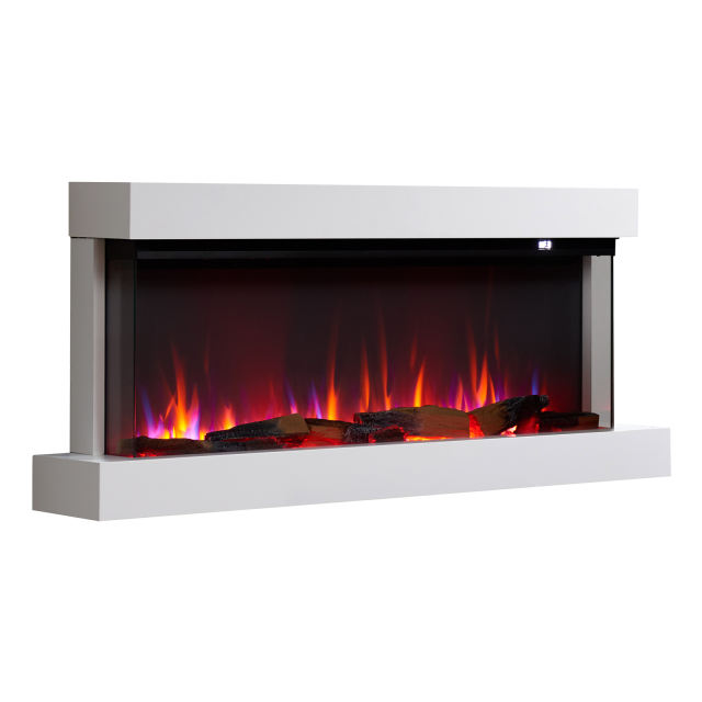 FLAMME Knighton Wall Mounted Fireplace