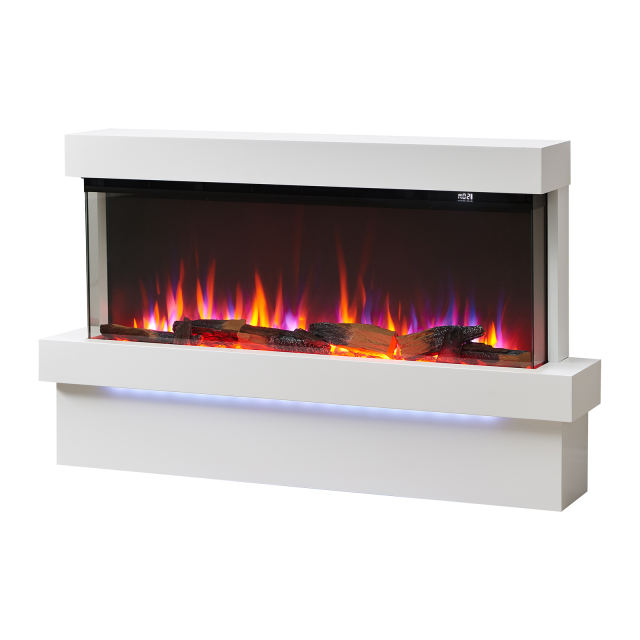 FLAMME Knighton Wall Mounted Fireplace