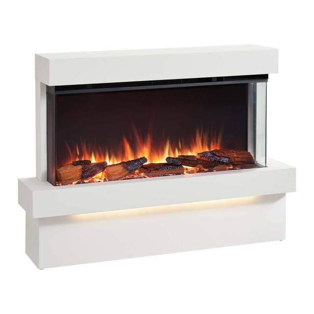 FLAMME Knighton Wall Mounted Fireplace