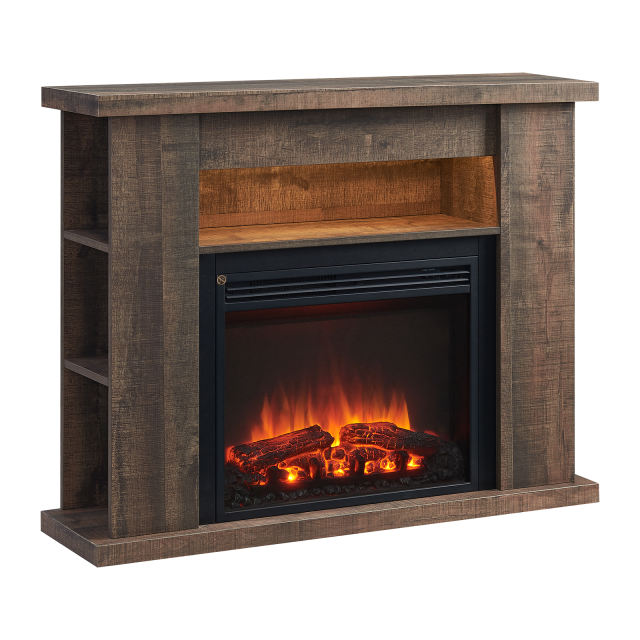 FLAMME 43" Electric Fireplace Suite