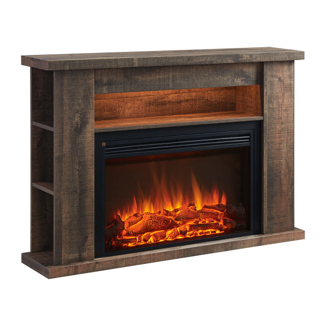 FLAMME 51" Electric Fireplace Suite