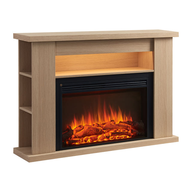 FLAMME 51"  Electric Fireplace Suite