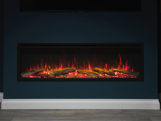 Castello 50" Media Wall Inset Electric Fireplace