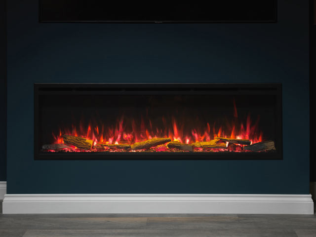 Castello 50" Media Wall Inset Electric Fireplace