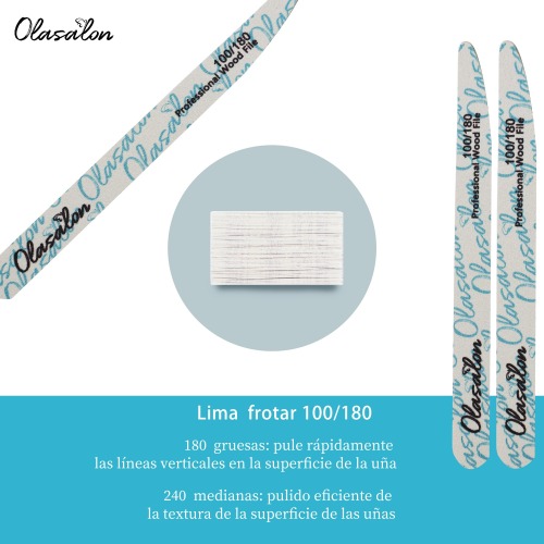Lima de uñas olasalon 100/180 25/pt-level brooze