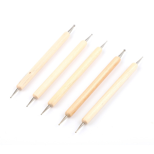 puntero color madera 5 pcs-ola701