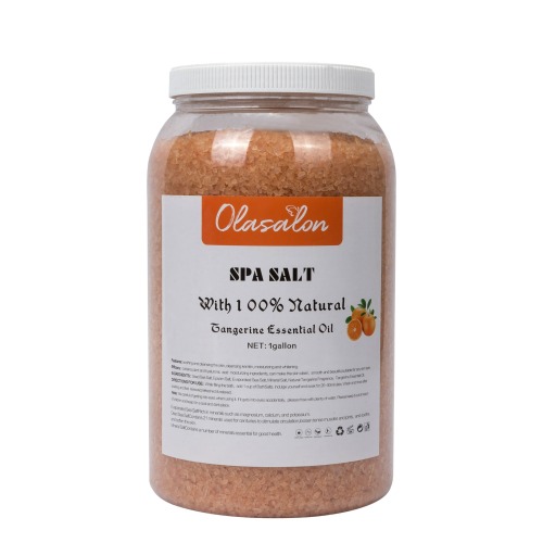 Olasalon Spa Pedicure Salts Tangerine-  TamañO Pro-Gallon