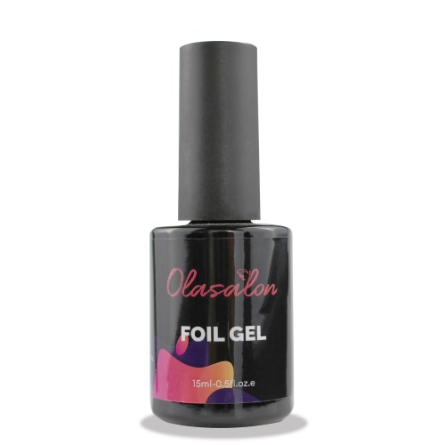 Nail Foil Glue Gel Para Foil Art Stickers Fuerte AdhesióN Nail Transferencia Completa Disponible 15Ml Ola205