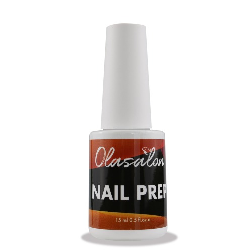 Olasalon Professional Acid Free Natural Nail Prep Deshidratador, 0.5 Fl Oz - Deshidratador De UnióN Mejorado Para Polvo AcríLico Y Esmalte De UñAs De Gel
