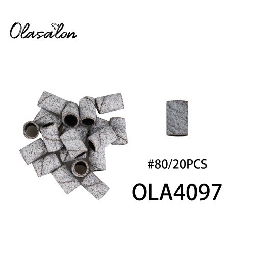 Bandas de anillos de lijado Negro 80# 180# 240# /20 piezas